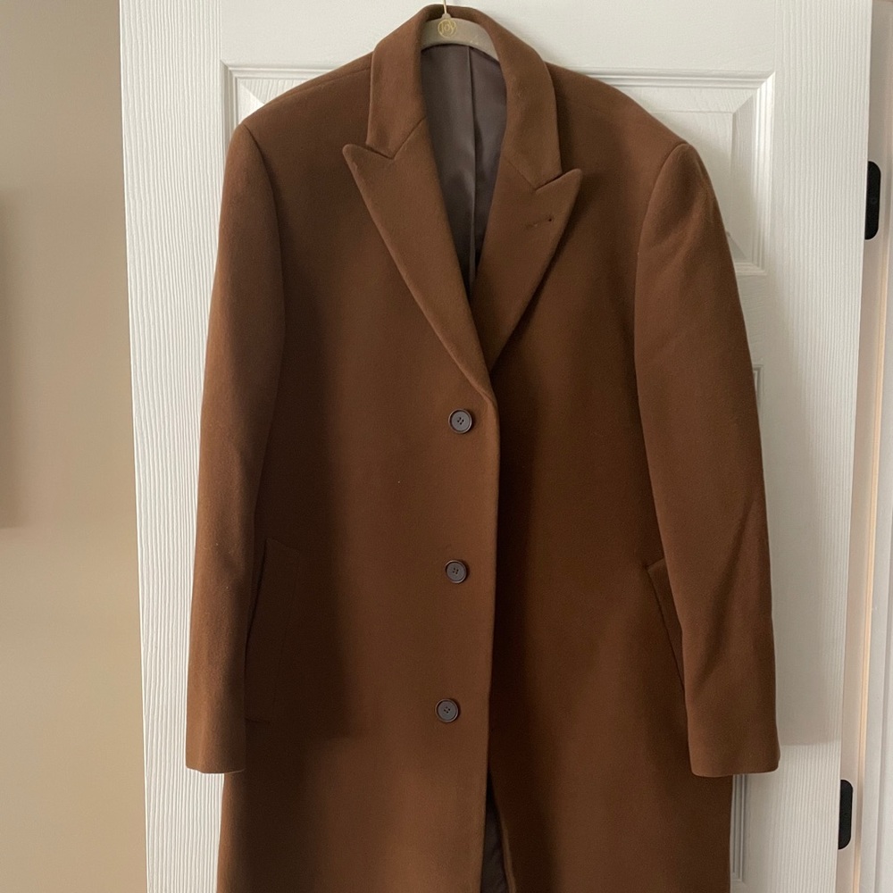 Men’s long pea coat